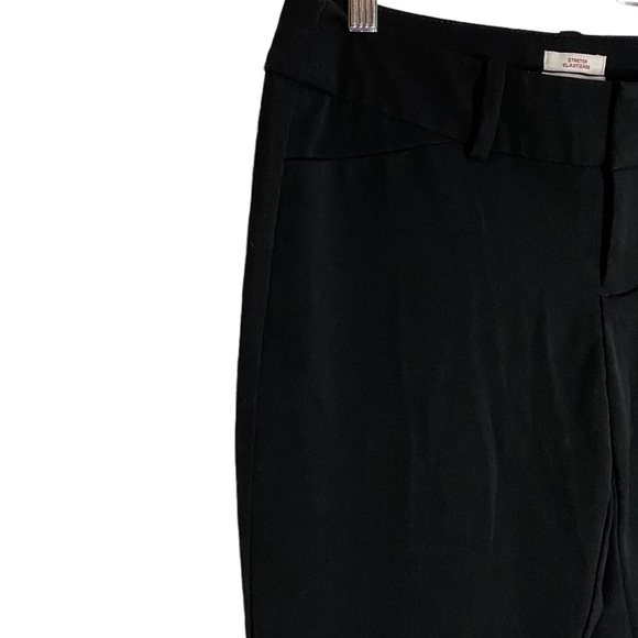 Merona Black Stretch Modern Dress Pants Trousers Career 2 - Picture 7 of 16